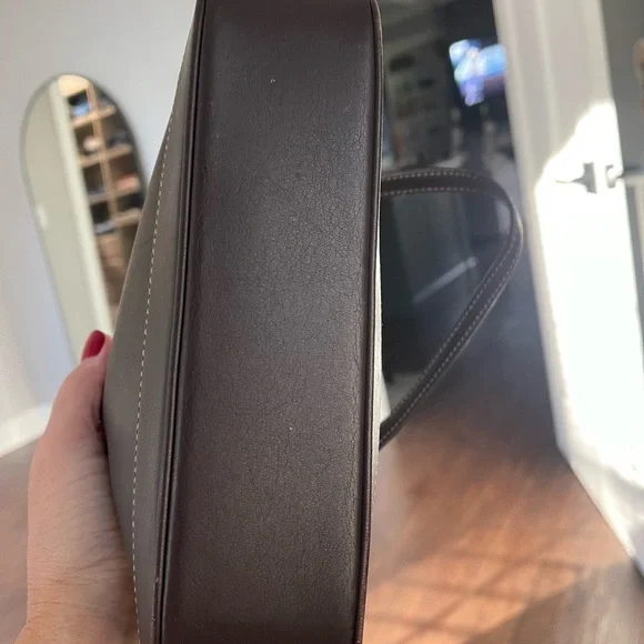 Coach Vintage leather Hampton 7785.  Dark brown - Picture 3 of 8